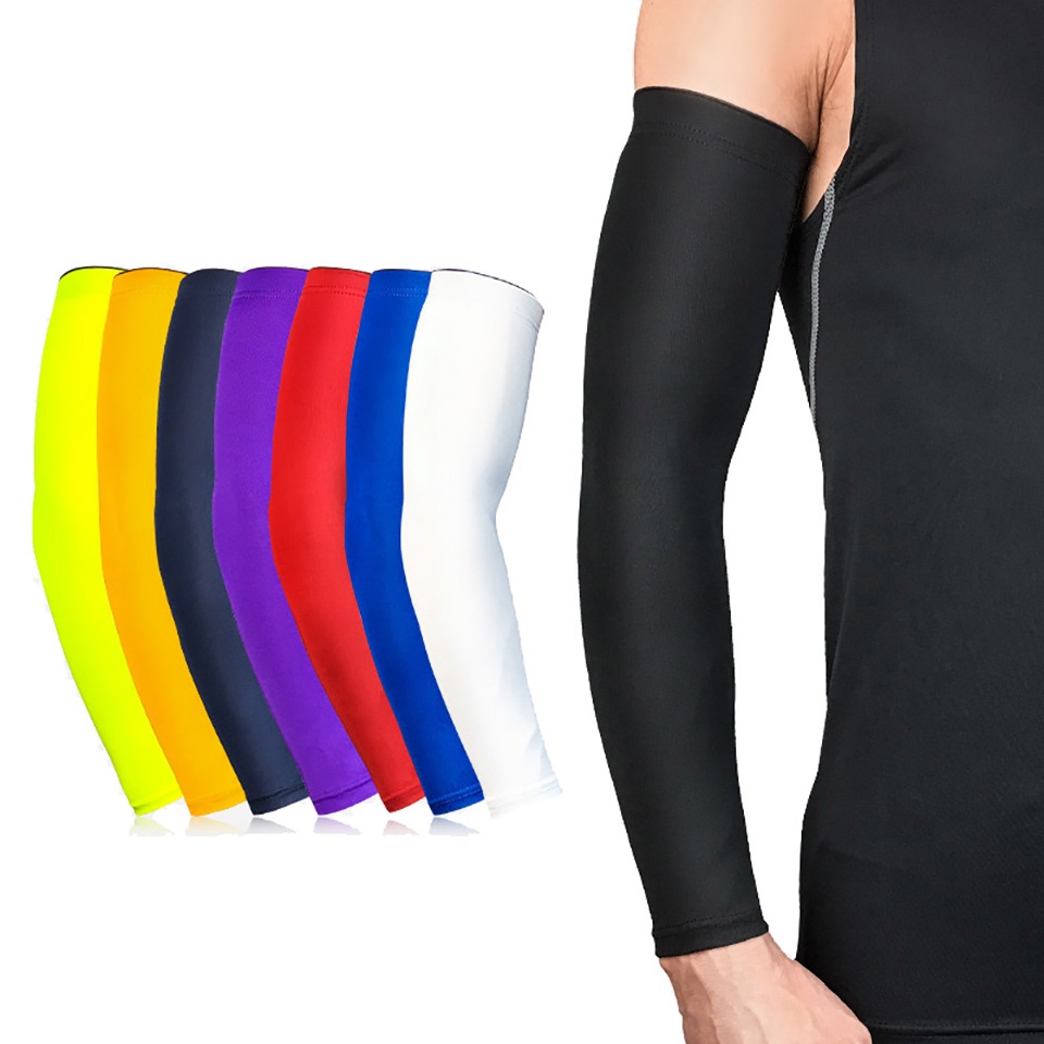 One Piece Outdoor Sports UV Protection Arm Sleeves Cycling Running ...