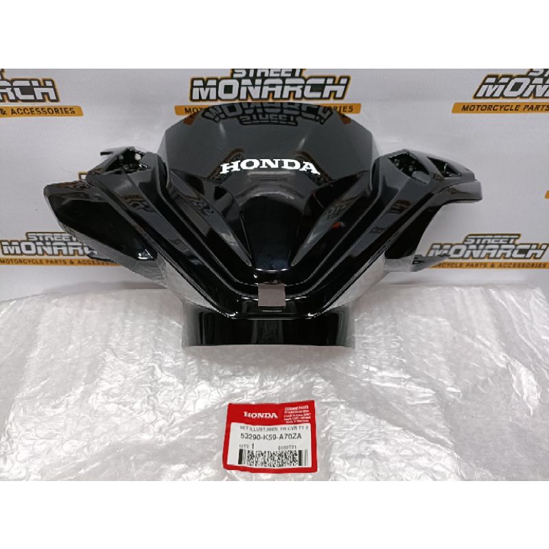GENUINE FRONT HANDLE COVER (HARAP LNG PO ITO)HONDA CLICK 125i/150i V2 ...
