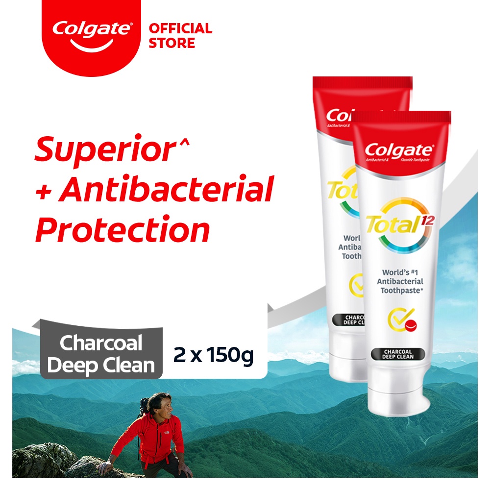 Colgate Total Charcoal Deep Clean MultiBenefit Antibacterial