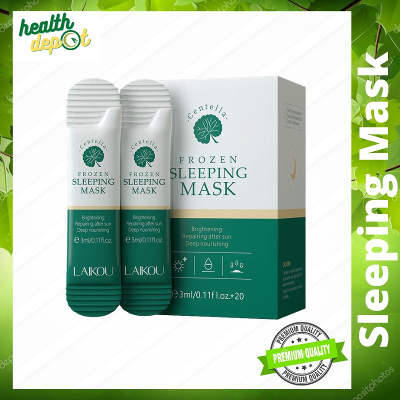 Centella Asiatica Frozen Sleeping Mask Soothing Cooling Cream Skin Care