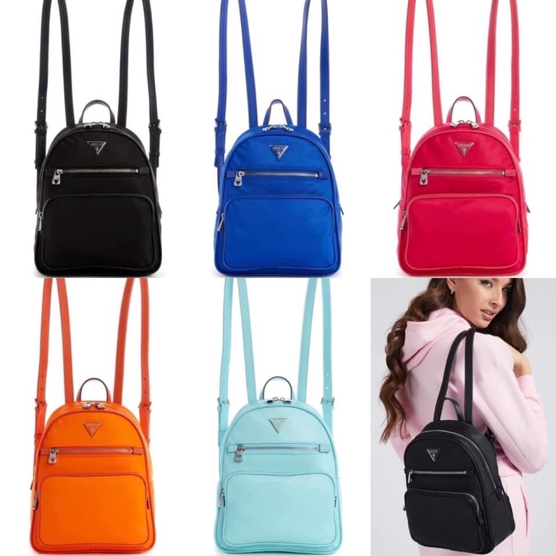 Authentic top grade guess backpack | Shopee Philippines