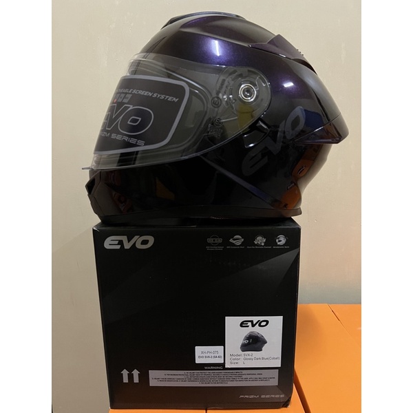 EVO SVX02 JUDGEMENT DAY/MIRAGE/PRIZM SERIES FULL FACE HELMET na
