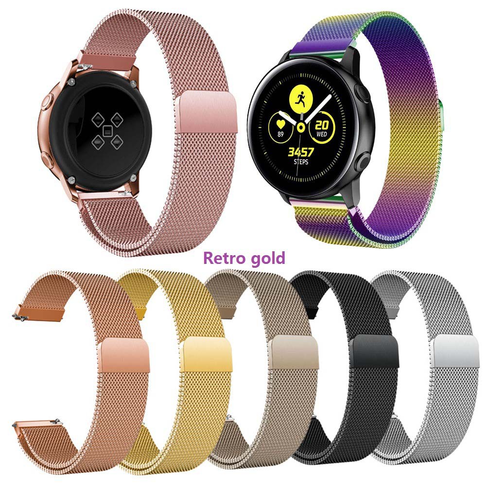 Galaxy watch active 2 steel band hot sale