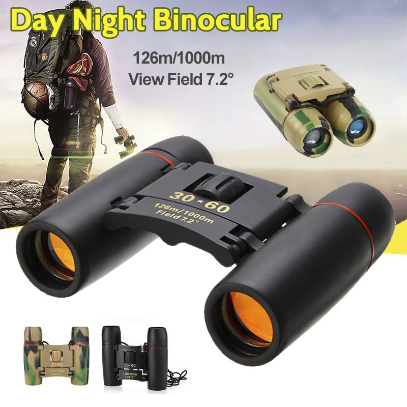30X60 TEROPONG Mini Binocular Day & Night Vision Telescope Outdoor