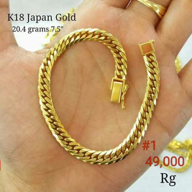 18k Japan gold | Shopee Philippines