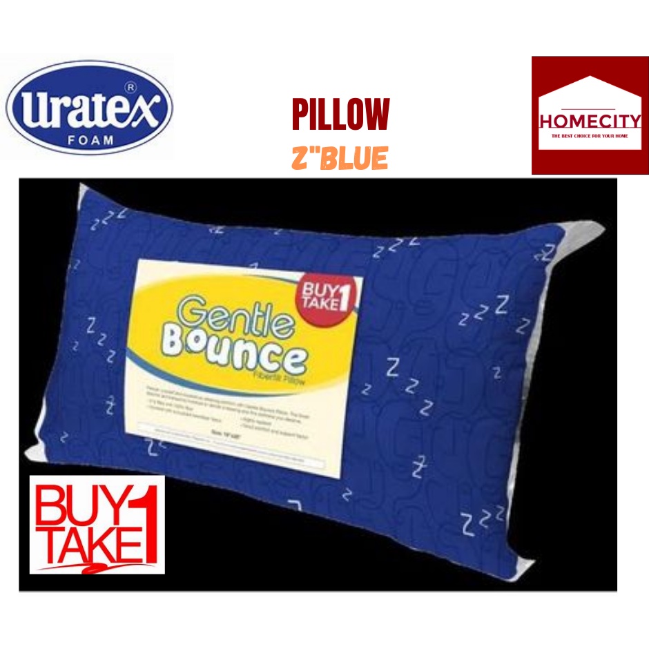 Uratex pillow outlet size