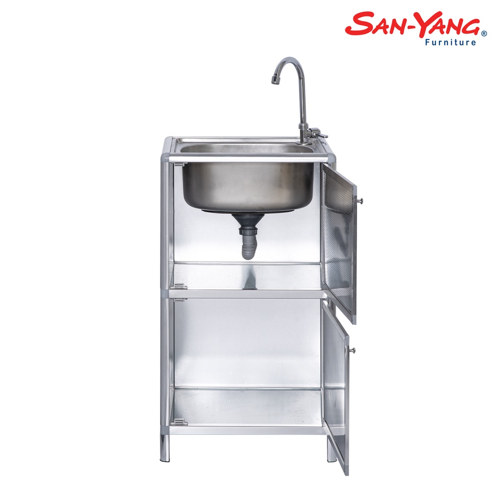 Aluminum rack with sink sale