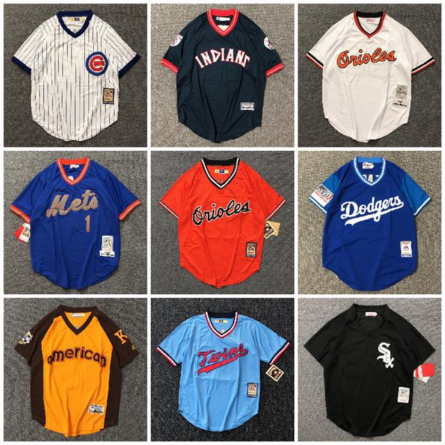 Baseball Jersey Vintage Time Loose bf Large Size T-Shirt Mid-Length ...