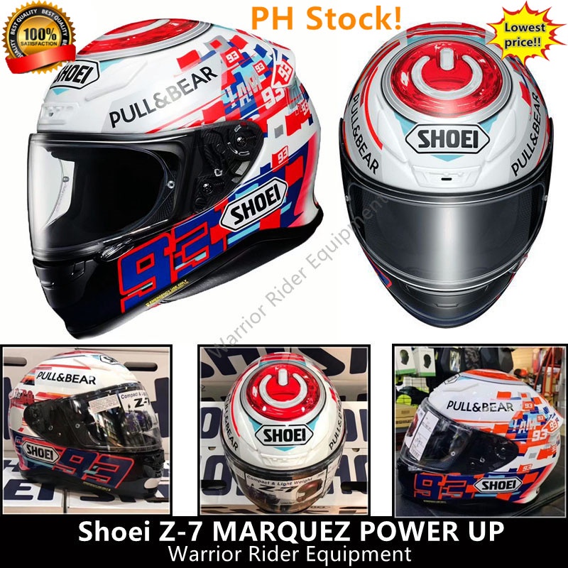 希少サイズ SHOEI Z-7 MARQUEZ POWER UP! TC-1 - セキュリティ・セーフティ