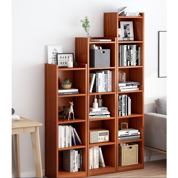 Multi wood online bookshelf