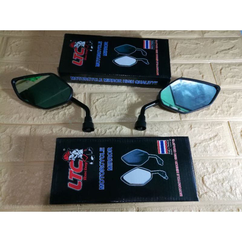 Side mirror dahon type (short Stem) For honda click/beat fi/xrm/rs150 ...