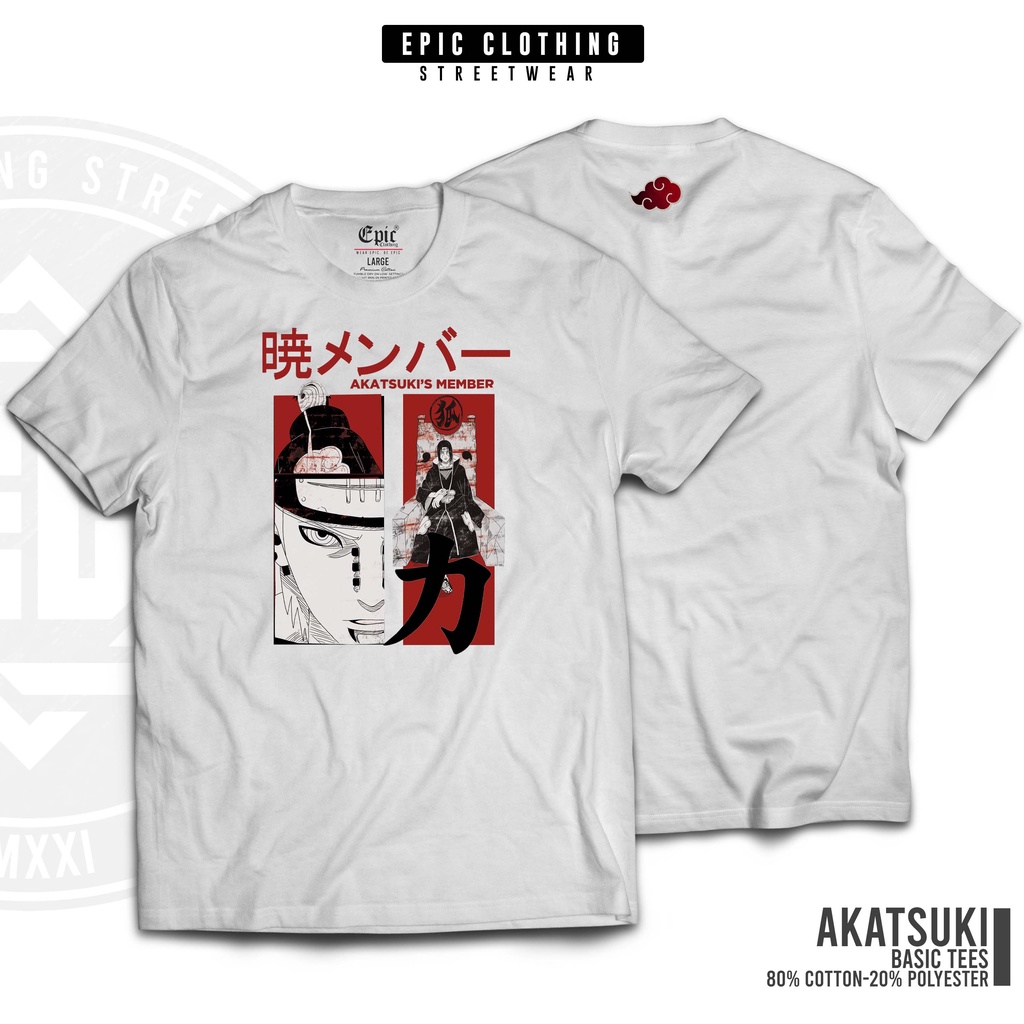 11 - AKATSUKI - NARUTO - Anime - Epic clothing Streetwear ( cotton ...