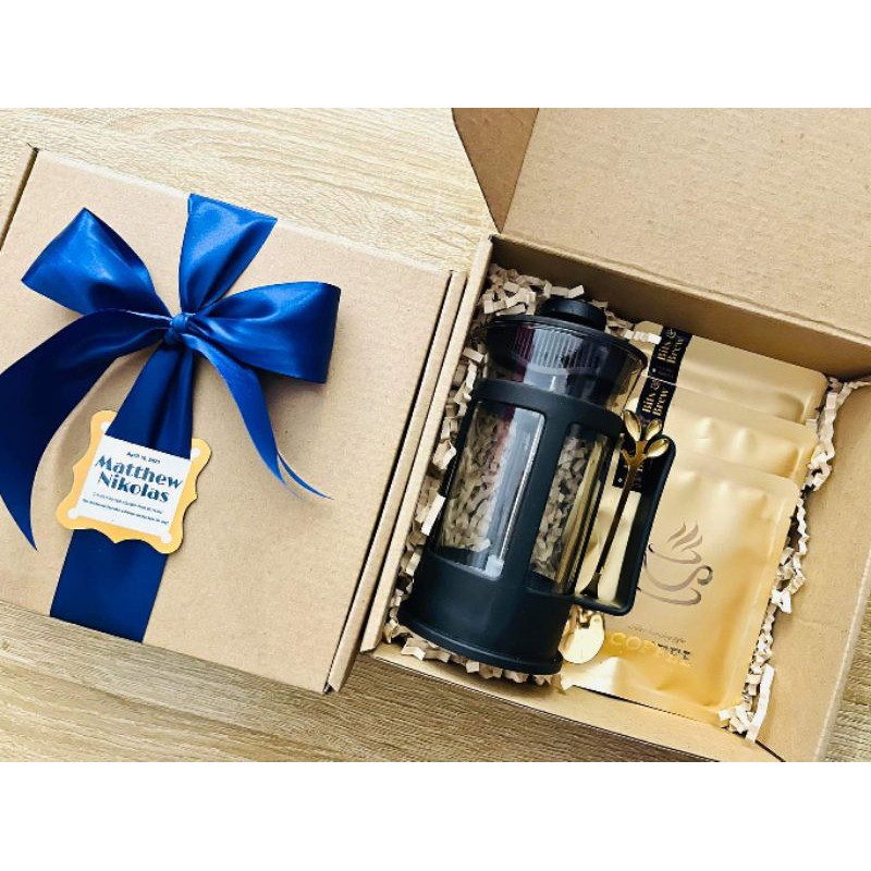 COFFEE PRESS GIFT SET, SOUVENIR, FAVORS, GIVEAWAYS Shopee Philippines