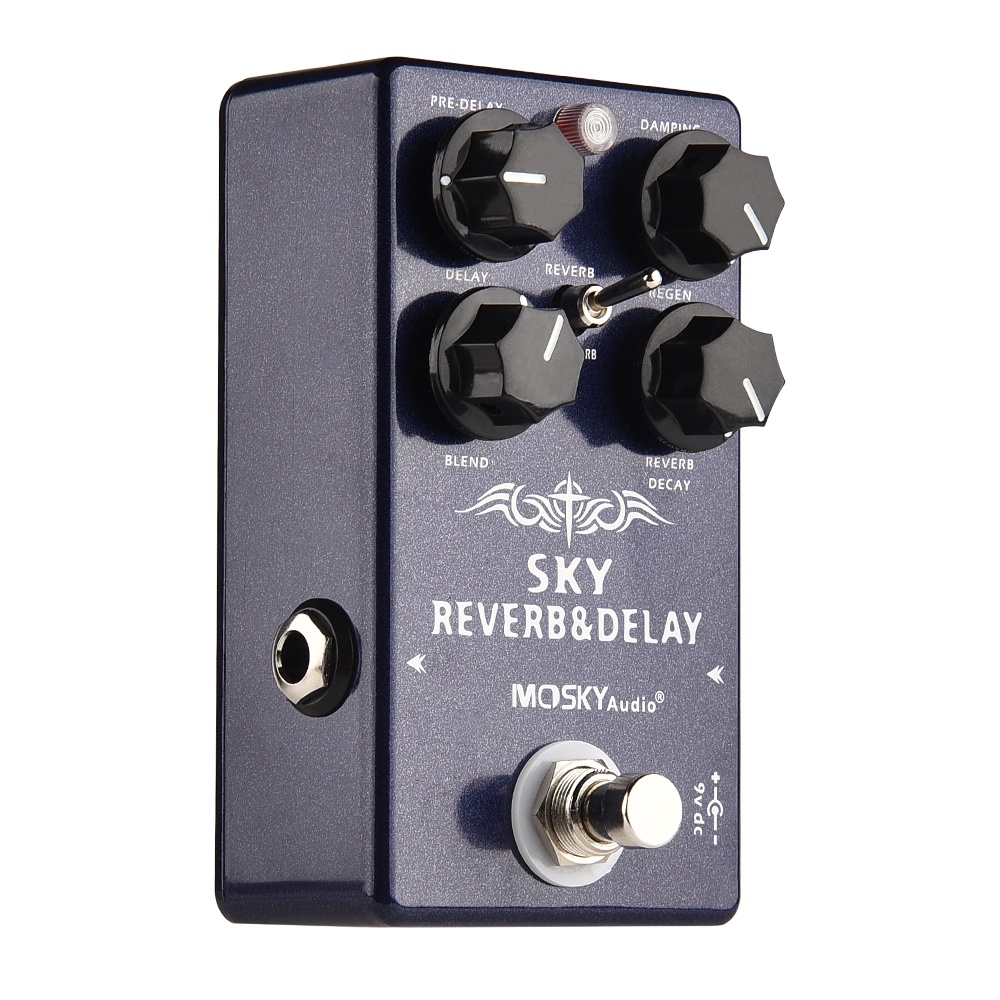 Mosky Audio Guitar Effect Pedal 3 In 1 Digital Delay Verb Reverb True Bypass Accessories Shopee Philippines