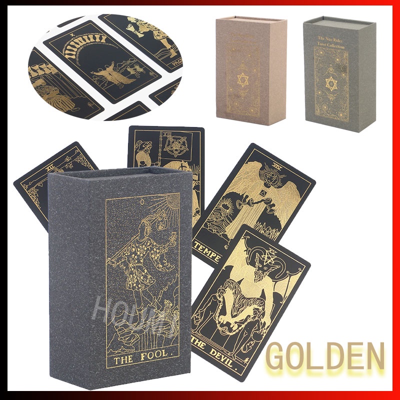Carton Box The Golden Shadow Deck The Neo Rider Tarot Collection ...