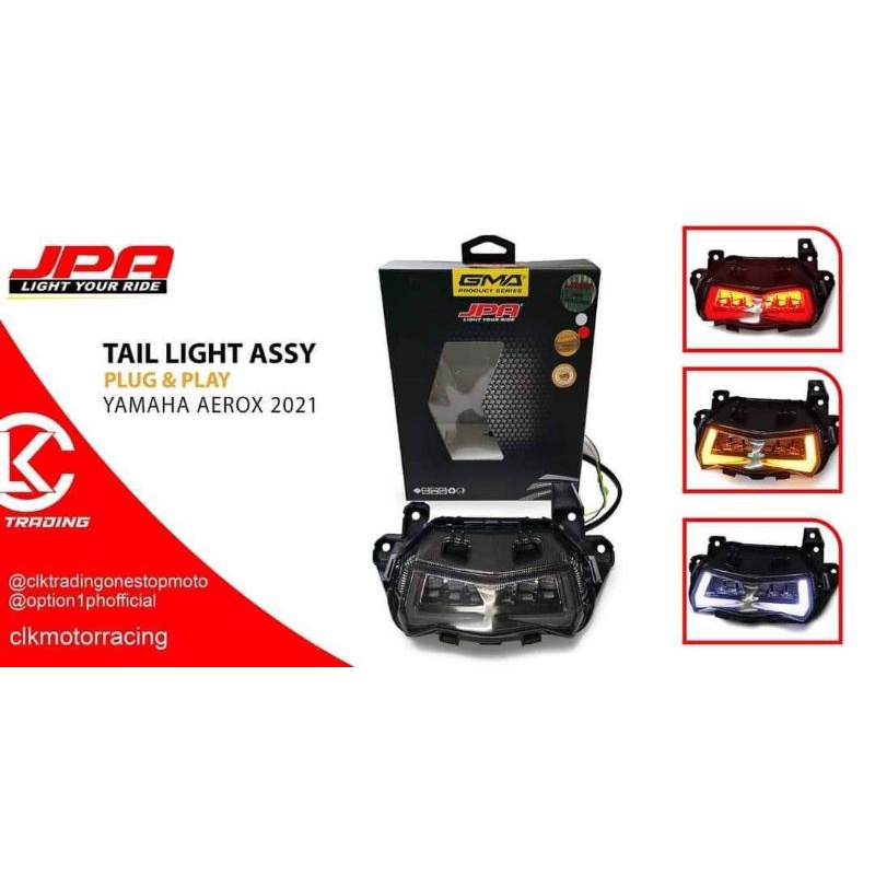 JPA TAIL LIGHT ASSY AEROX V2 | Shopee Philippines