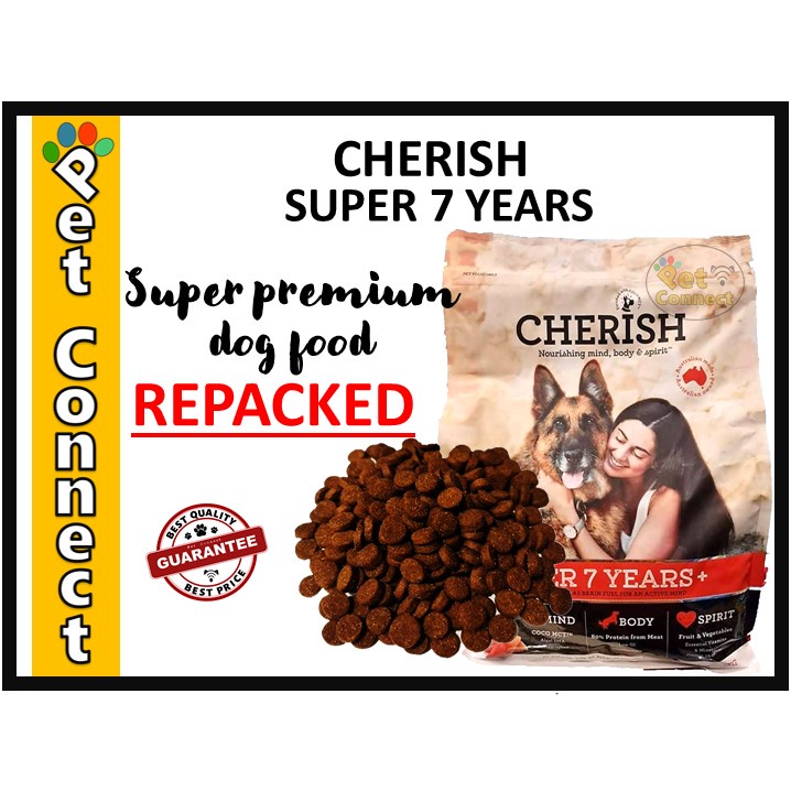 CHERISH Super 7 Years Super Premium Dog Food 1Kg Shopee Philippines