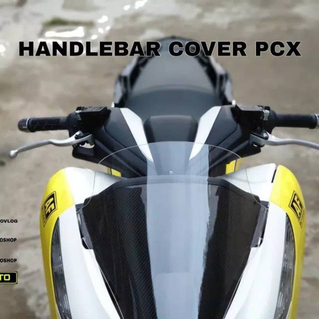 Handlebar store cover pcx