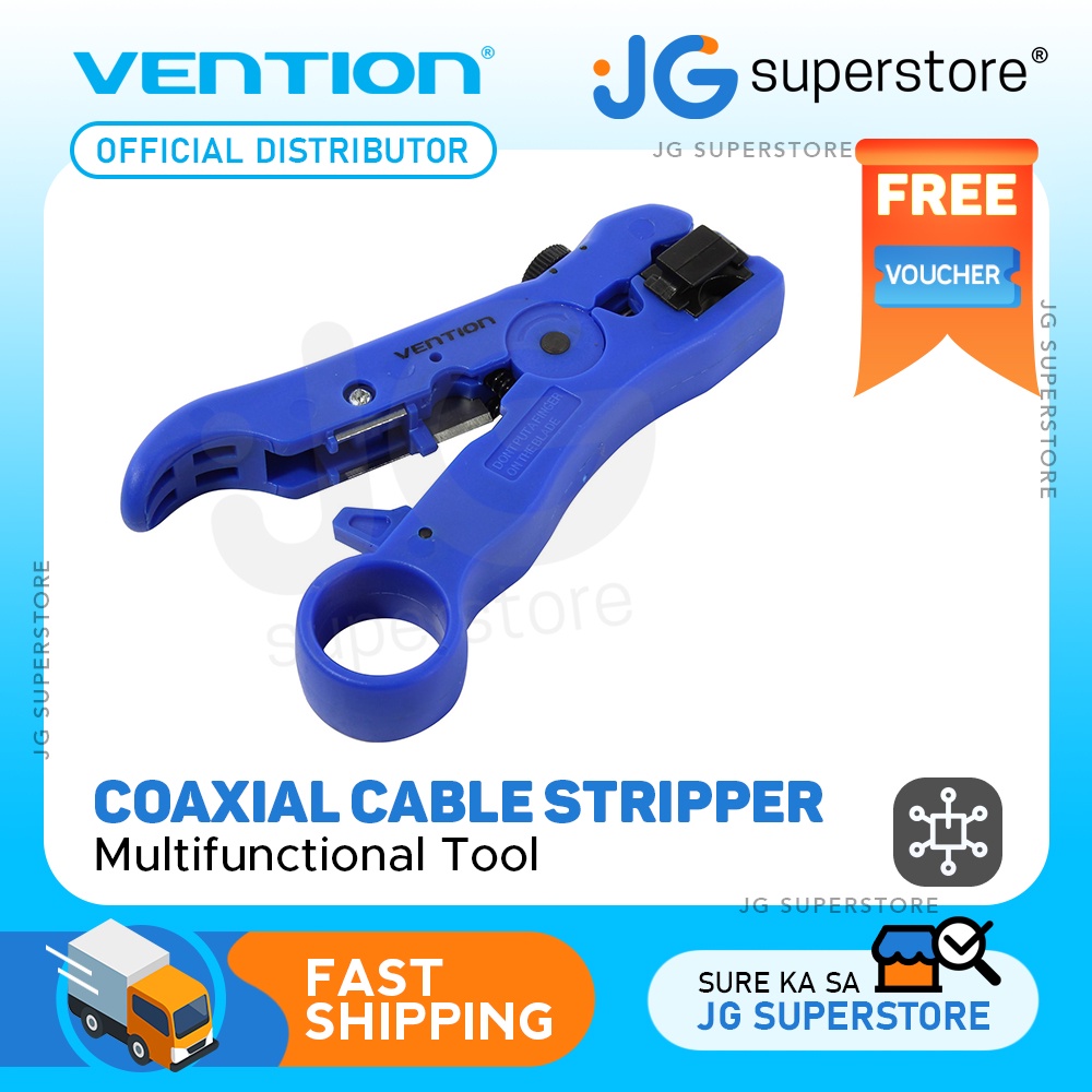 Vention Multifunctional Coaxial Cable Stripper Tool w/ Stripping Port ...