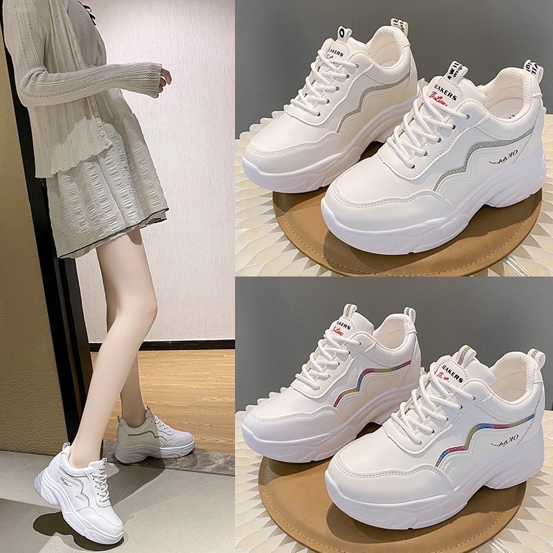 ST&SAT 2022 NEW Korean Casual Rubber Shoes for Women(ADD 2 SIZE ...