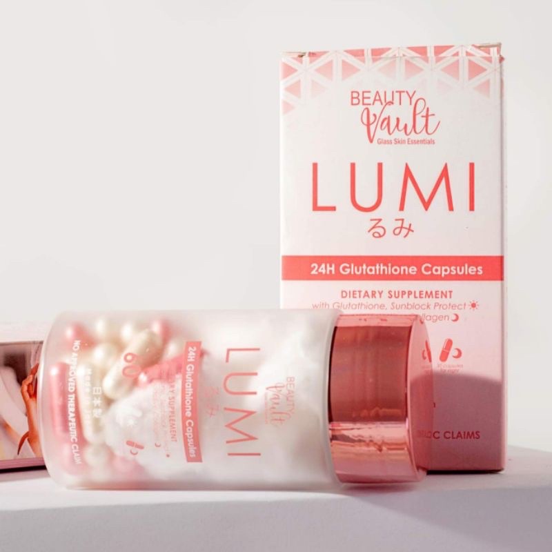 LUMI 24H Gluta by Beauty Vault w/ freebie | Shopee Philippines