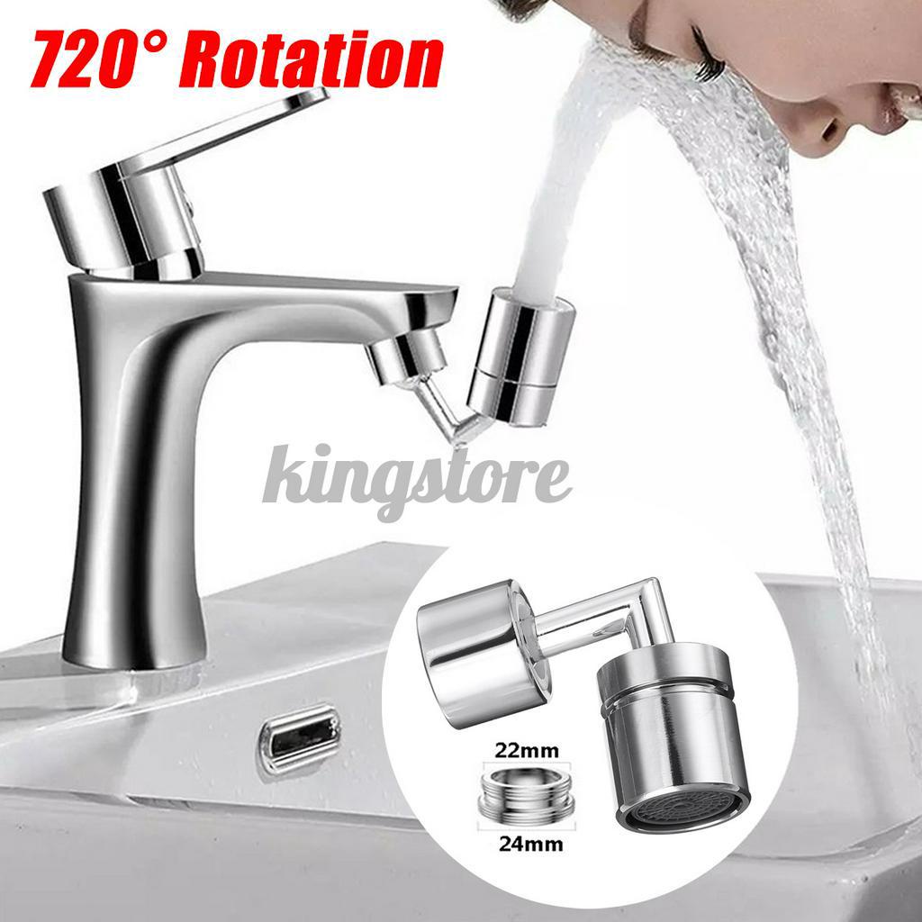 2022Silver Kitchen Faucet Aerator Sink Movable tap Head Rotatable
