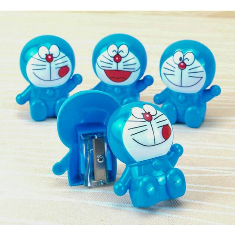 KAYU Doraemon MOTIF WOODEN PENCIL SHARPENING | Shopee Philippines