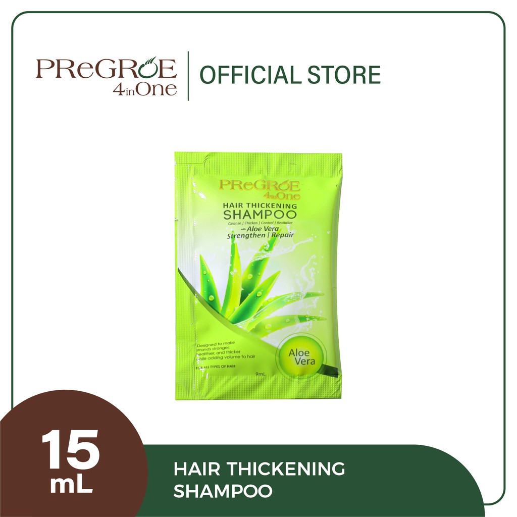 Pregroe Hair & Scalp Treatment Shampoo 9ML Sachet | Shopee Philippines