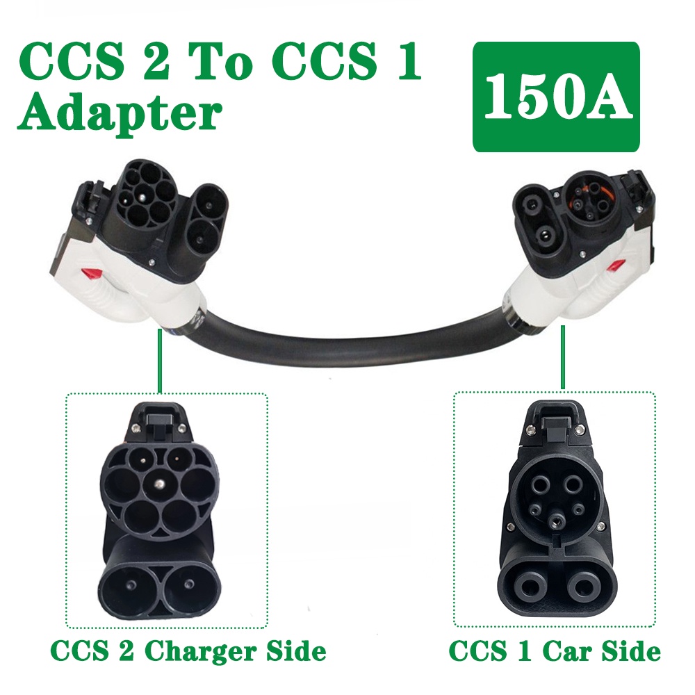 ┇duosida 150a Ccs Combo 1 To Ccs Combo 2 Ccs Combo 2 200a Ev Connector Dc Fast Car Charger 8633