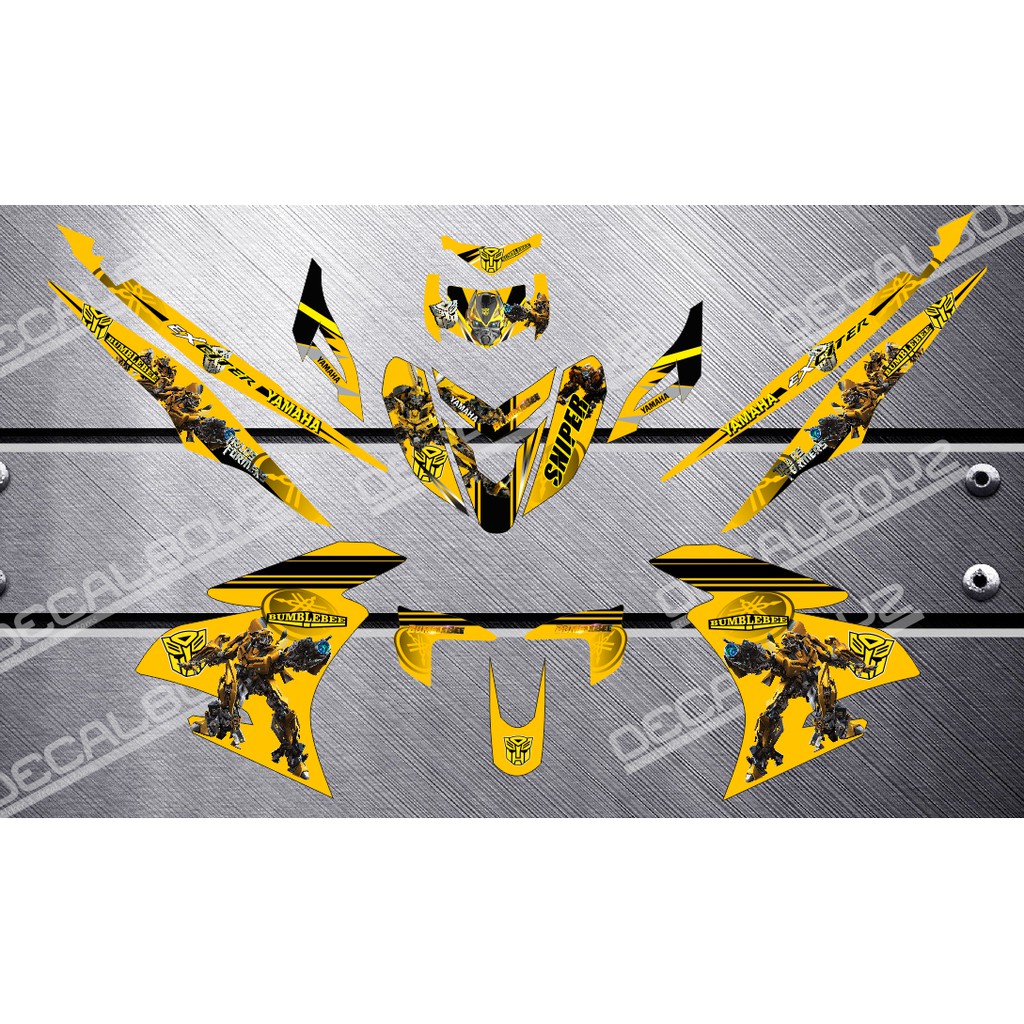 Decals Sticker Motorcycle Decals for Sniper 150 023 Bumble bee