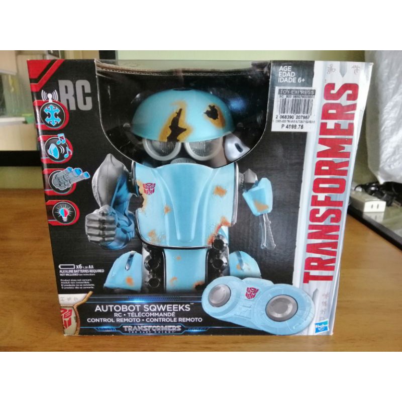 Transformers sqweeks deals remote control