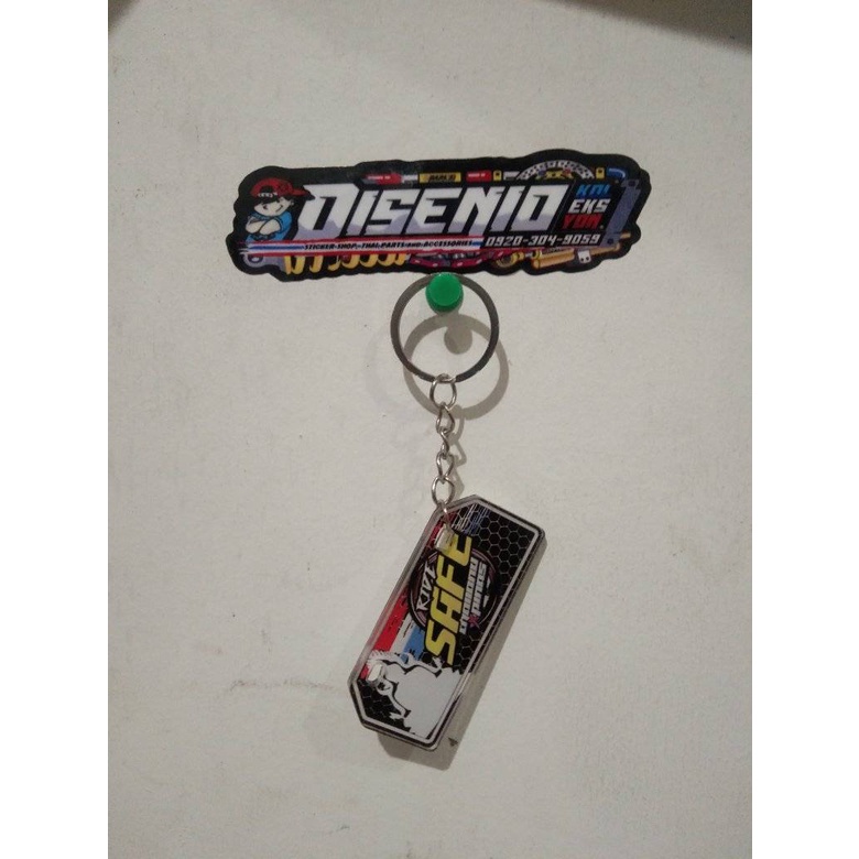 Mini Acrylic Plate Keychain | Shopee Philippines