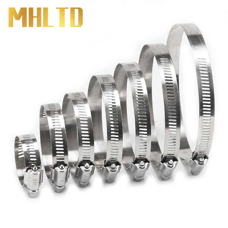 Air Hose Clamp Tri Clamp Adjustable Fuel Line Pipe Clip Pipe Clamp Tube