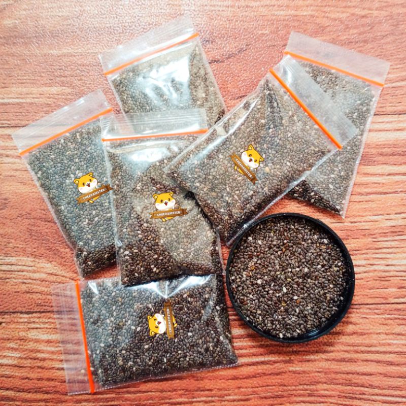 Chia Seeds 5gr Healthy Snack Hamster with Silica Gel & Premium Pack