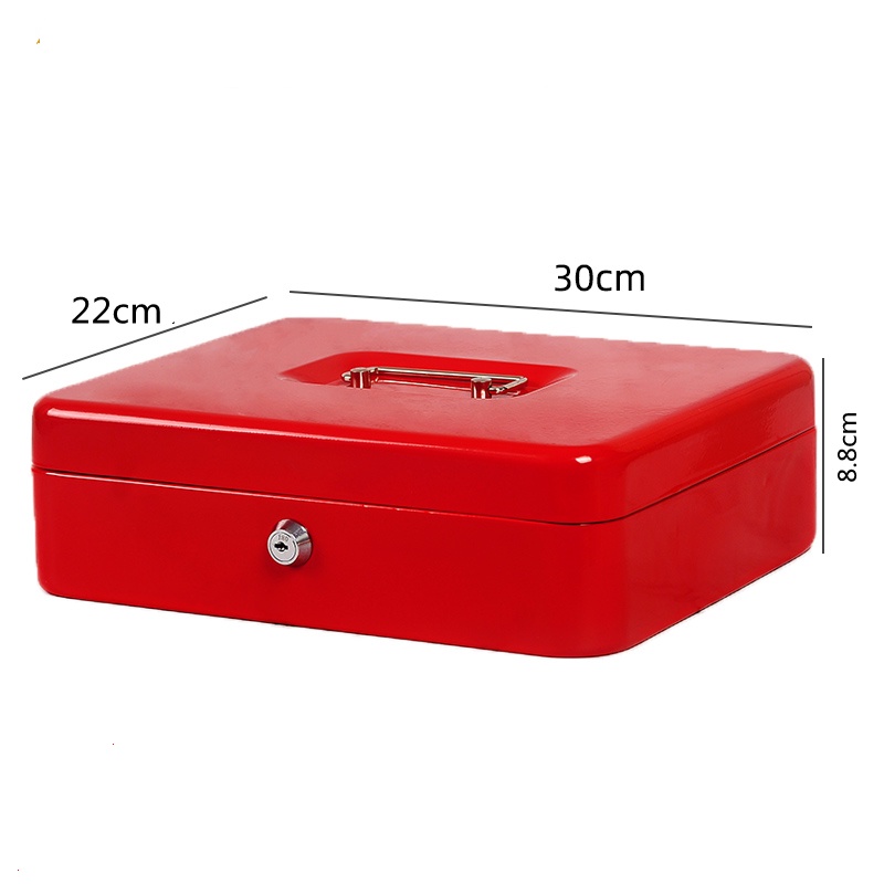 Change box, lockbox, suitcase, small iron box, cashier box, safe box ...