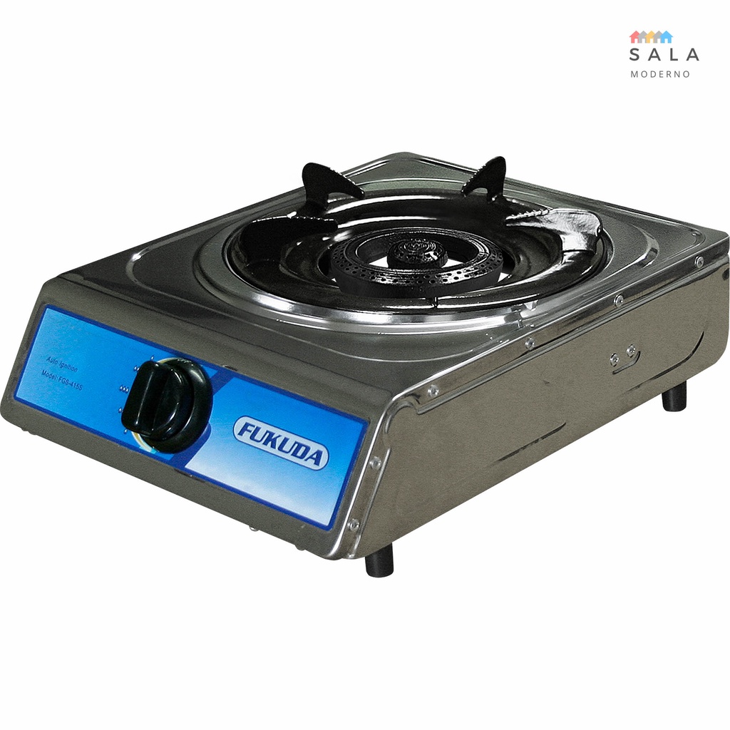 Fukuda Gas Stove Single Burner Stainless with Auto Ignition FGS415S