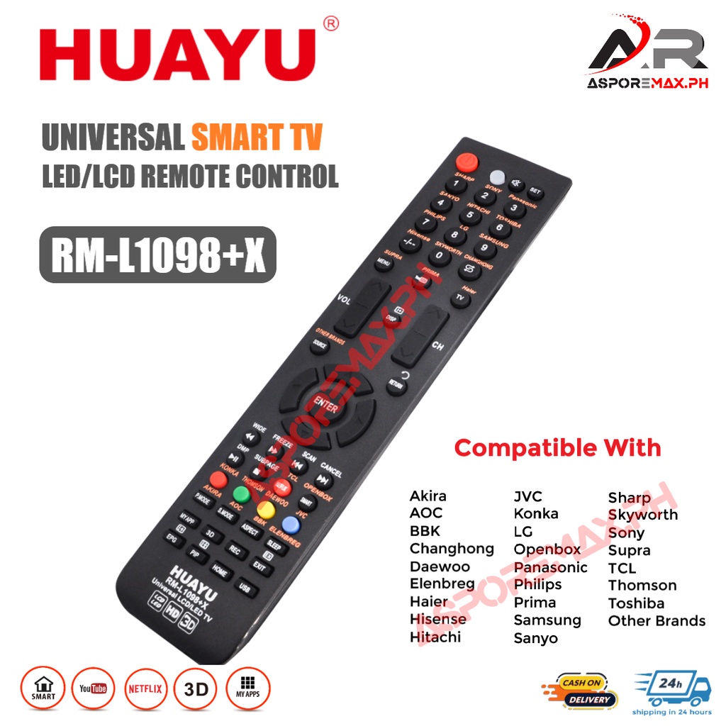 Universal smart deals tv remote