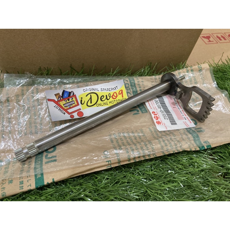 Shaft Gear Shifting Axle Gear Passing Gear Suzuki Ts 125 2551048700