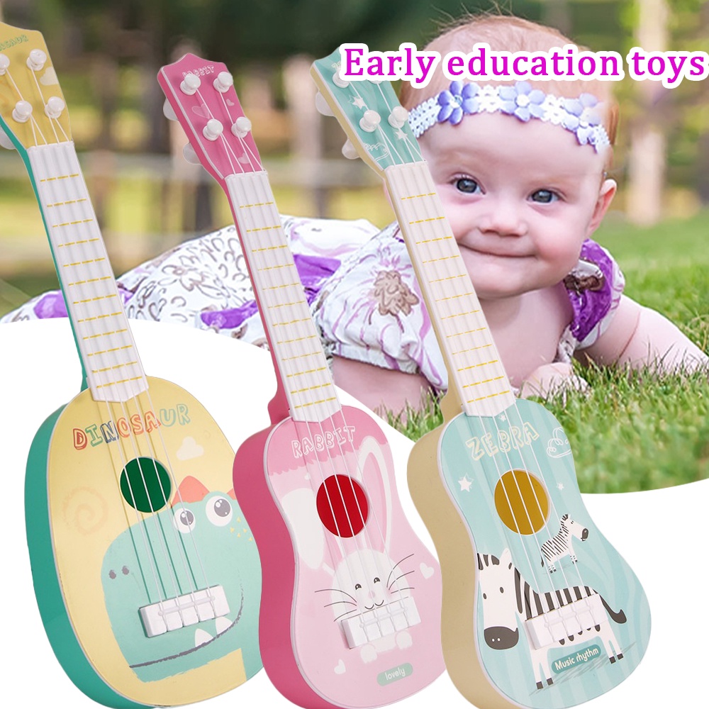 Ukulele Guitar 4 String Portable Musical Instrument Small Guitar for