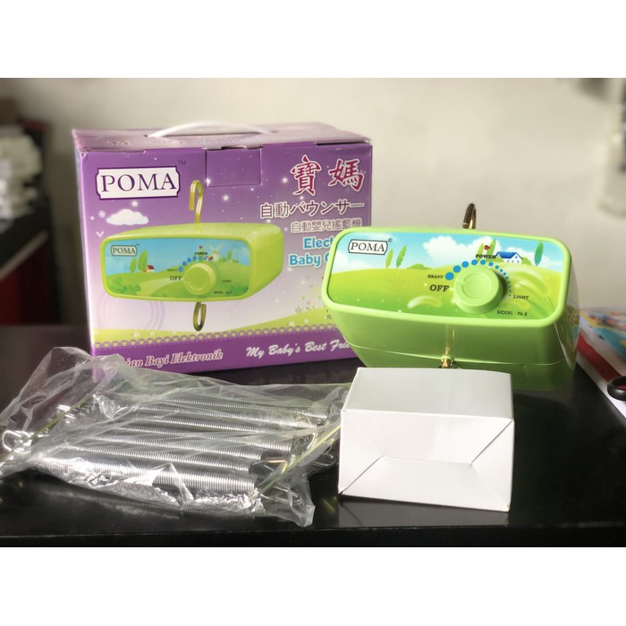 MESIN POMA brand automatic baby swing machine Electric baby swing ...