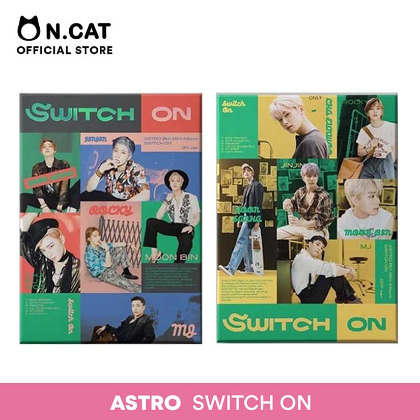 ASTRO - SWITCH ON (8th Mini Album) album extra set fotokaarten