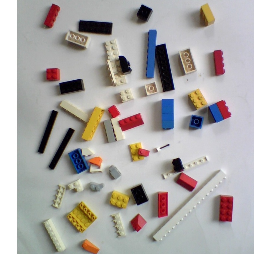 Authentic bulk Lego per 100g 50-70 pcs Random Assorted bricks kilo ...