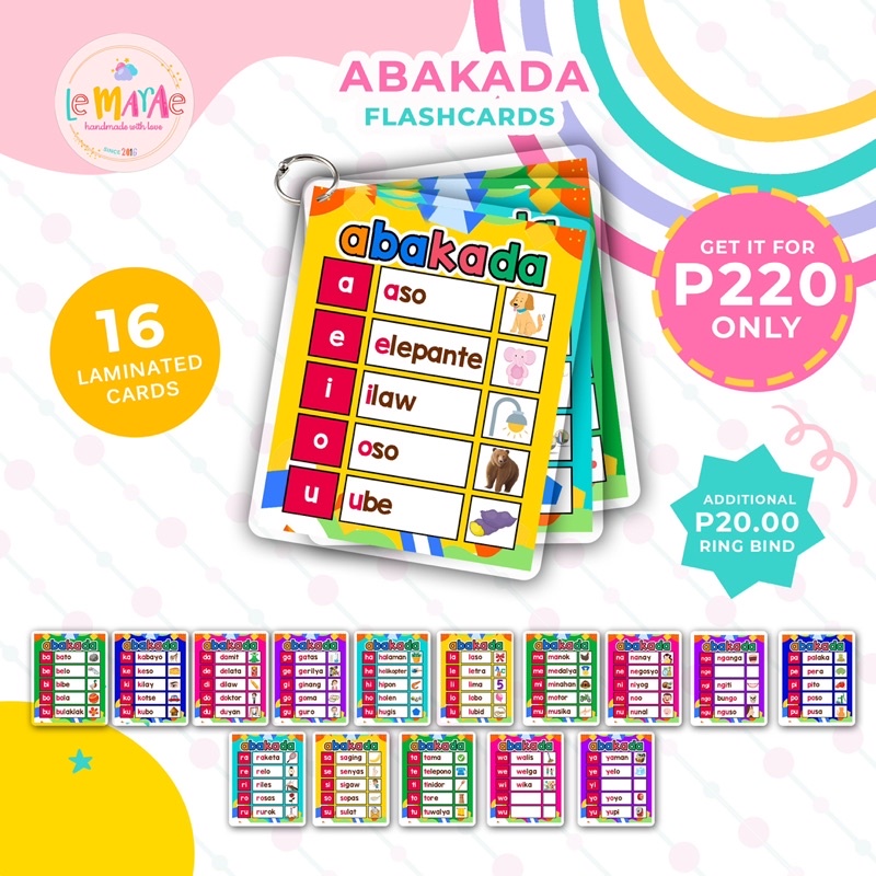 Abakada Long Laminated Flashcards Interactive Educati vrogue.co