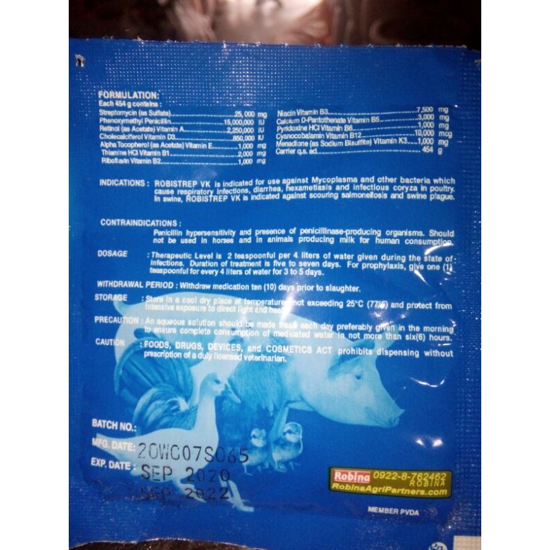 ROBISTREP VK 24GRAMS | Shopee Philippines