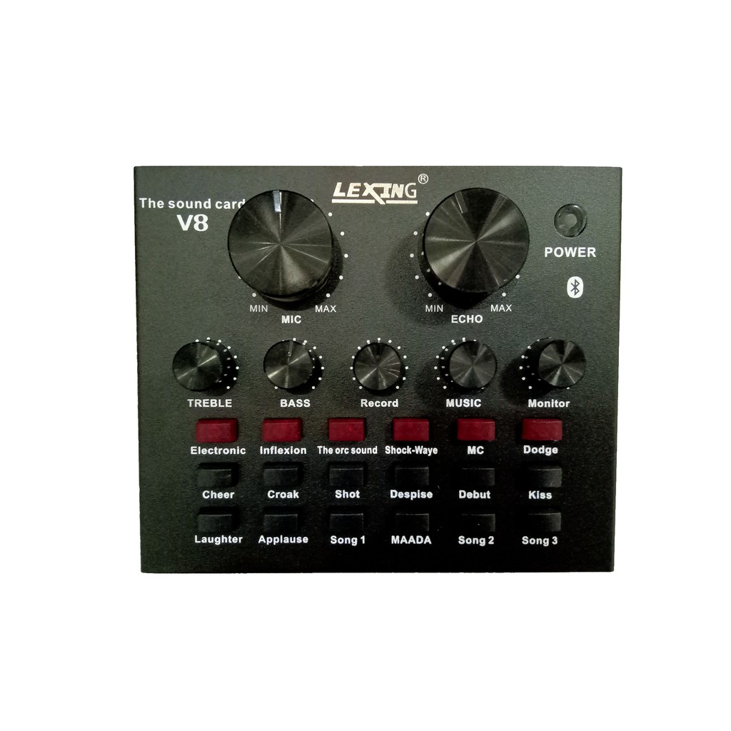 LEXING SOUND CARD V8 | Shopee Philippines