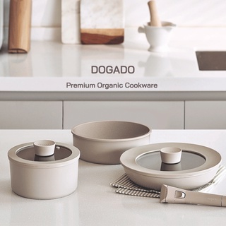 DOGADO Multi Purpose Detachable Handle All-in-One Cookware Set 6