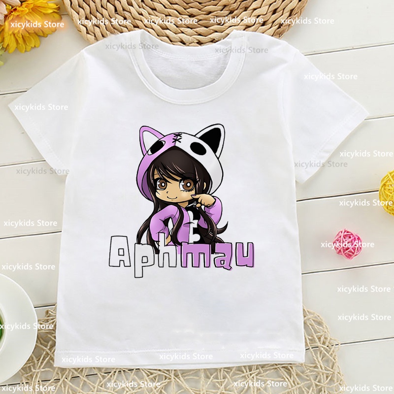 Women's Aphmau Cartoon T-Shirt - 100% Cotton, Digital Print, Standard Fit - View #10