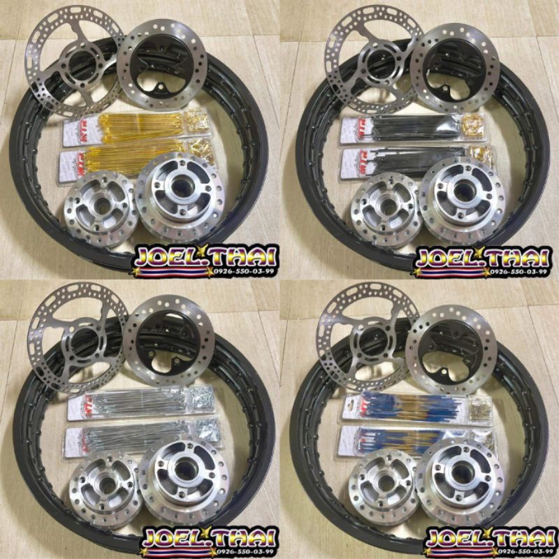 Rim Set Xrm Trinity Discbrake Front And Rear | Shopee Philippines
