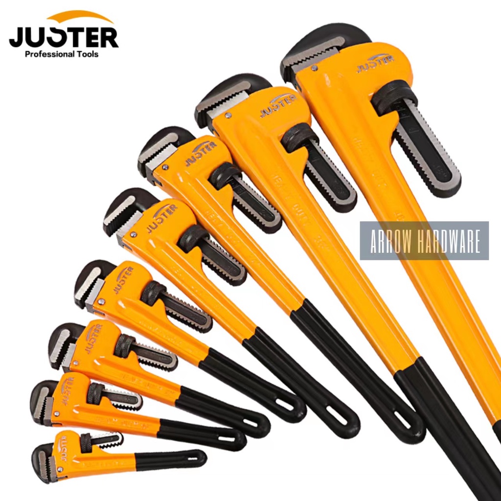 JUSTER Heavy Duty Pipes Wrench (8
