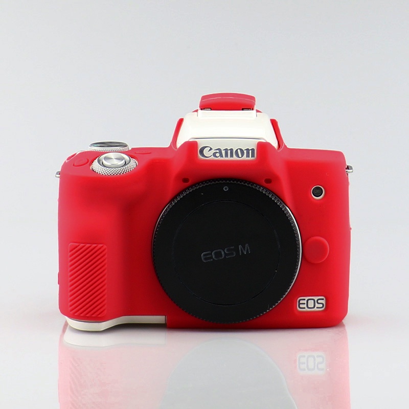 Soft Canon EOS M50 M50 II Silicone Rubber Protector Case Cover fr Canon